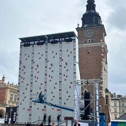 World Speed Climbing in Krakow 3.-5.7.2026 - Abbau