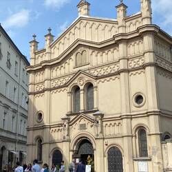 Tempel Synagoge, eine von zwei aktiven in Krakau