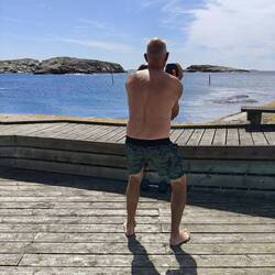 Tägliches Workout - heute outdoor! Hantelgewichte am Steg verfügbar!
