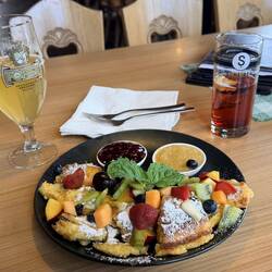 Der Wiedergutmachungs-Kaiserschmarrn, sehr lecker 😋