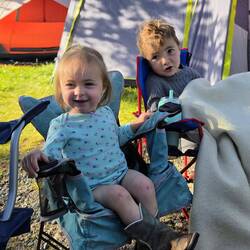 Loretta and Dean in the morning