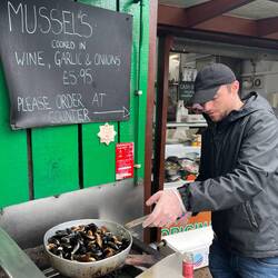 Seafood am Hafen