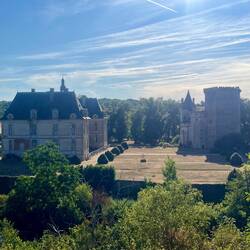 Le joli château de St Loup sur Thouet