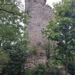 Lunchbreak an der Ruine
