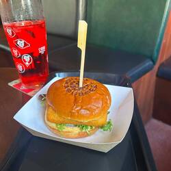 Beer and burger