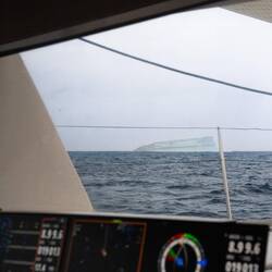 Blasting by bergs at 10 knots. No sleep.