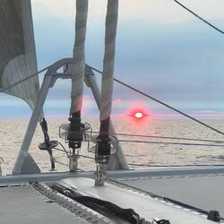 The sun falls beyond the horizon only to resurface in 5 hours. Darkness never falls.