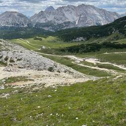 Das Tagesziel. Die Sennes Hütte