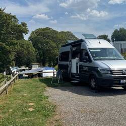 Ein sehr moderner Campingplatz top Zustand