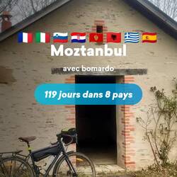 Fin du voyage. 119 jours, 8 pays, 5700 km, 45500 m D+… et surtout de fantastiques rencontres 🤩😘