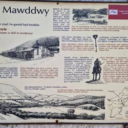 Some history of Dinas Mawddwy