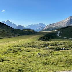 Panorama bei strahlendem Sonnenschein