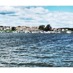 Blick in Richtung der Schäreninsel Saltö...