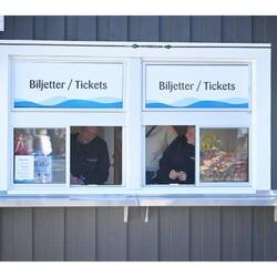 Ticketverkauf für die Schärenfahrten....