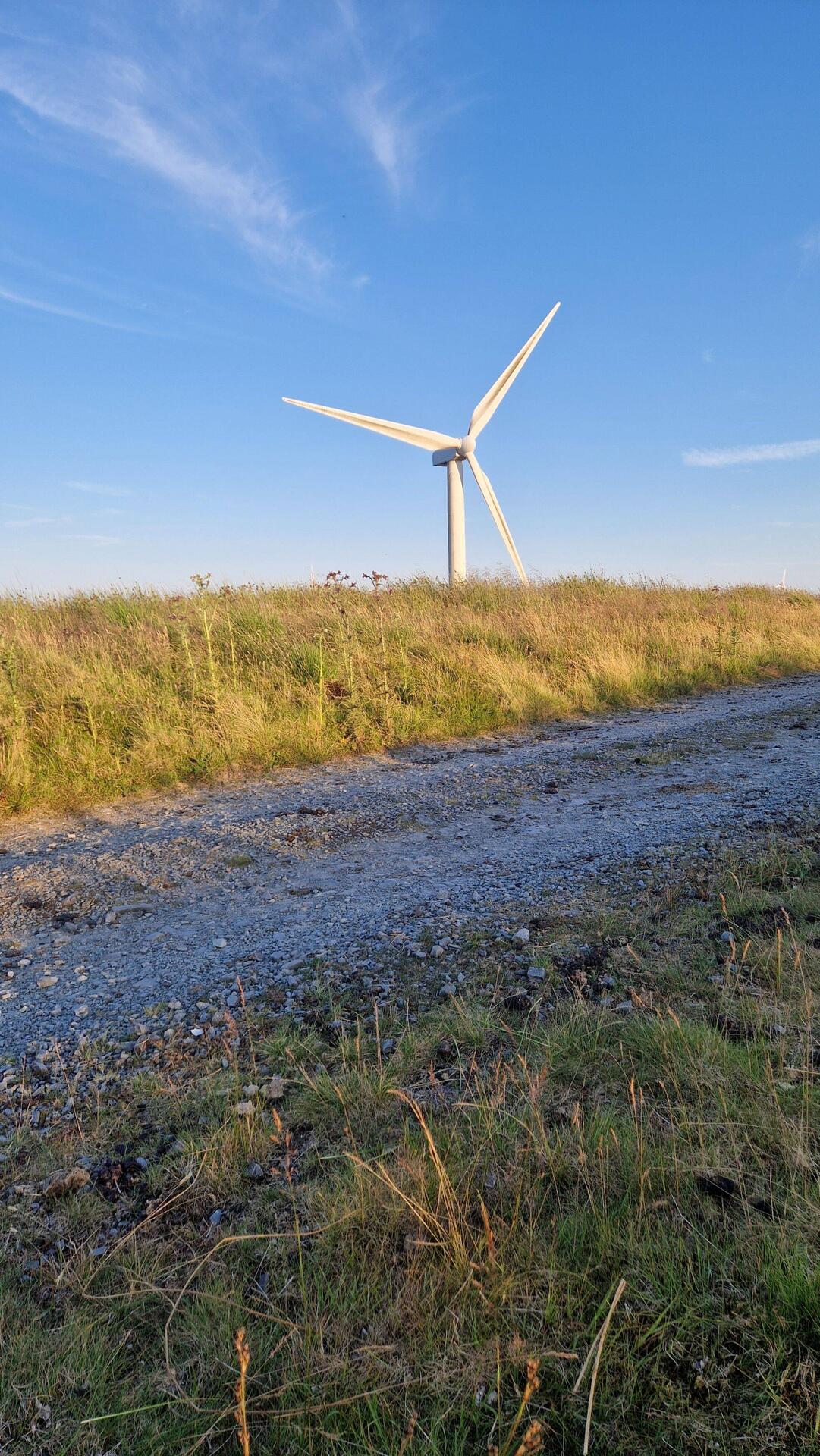 Turbine T9 from my wild camp pitch