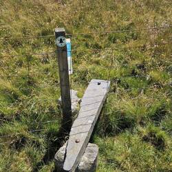 The first time I have seen a stile made from Slate