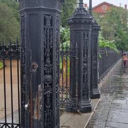 Jackson Square gates