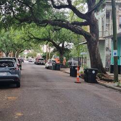 Houses at the end of Treme Tour
