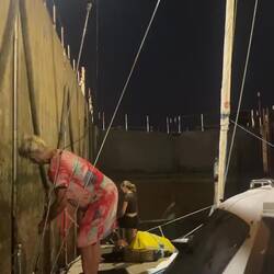 first time going through a lock