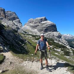 Vor dem Aufstieg zum Limojoch