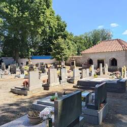 Graveyard at the bone church