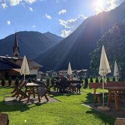 Abendstimmung im Tal ☀️