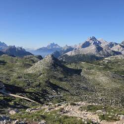Noch einmal ein Blick auf die fantastische Aussicht am Morgen