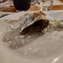 Half an apple strudel 😂