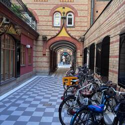 Lejonpassagen. An old alleyway