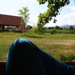 Schnuckeliger neuer Campingplatz
