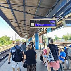 Waiting to go back to Praha