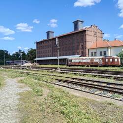 Rundown train station