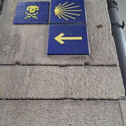 The skull n crossbones is a new one-thinking it means dangerous traffic area