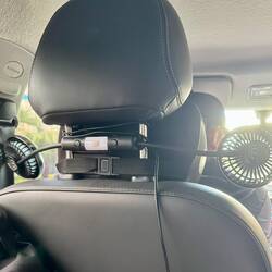 Double Ventilo recto- verso du chauffeur