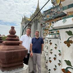 🇹🇭 Wat Arun zählt zu Thailands Wahrzeichen.