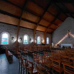 Inside the Chapel du St Pierre