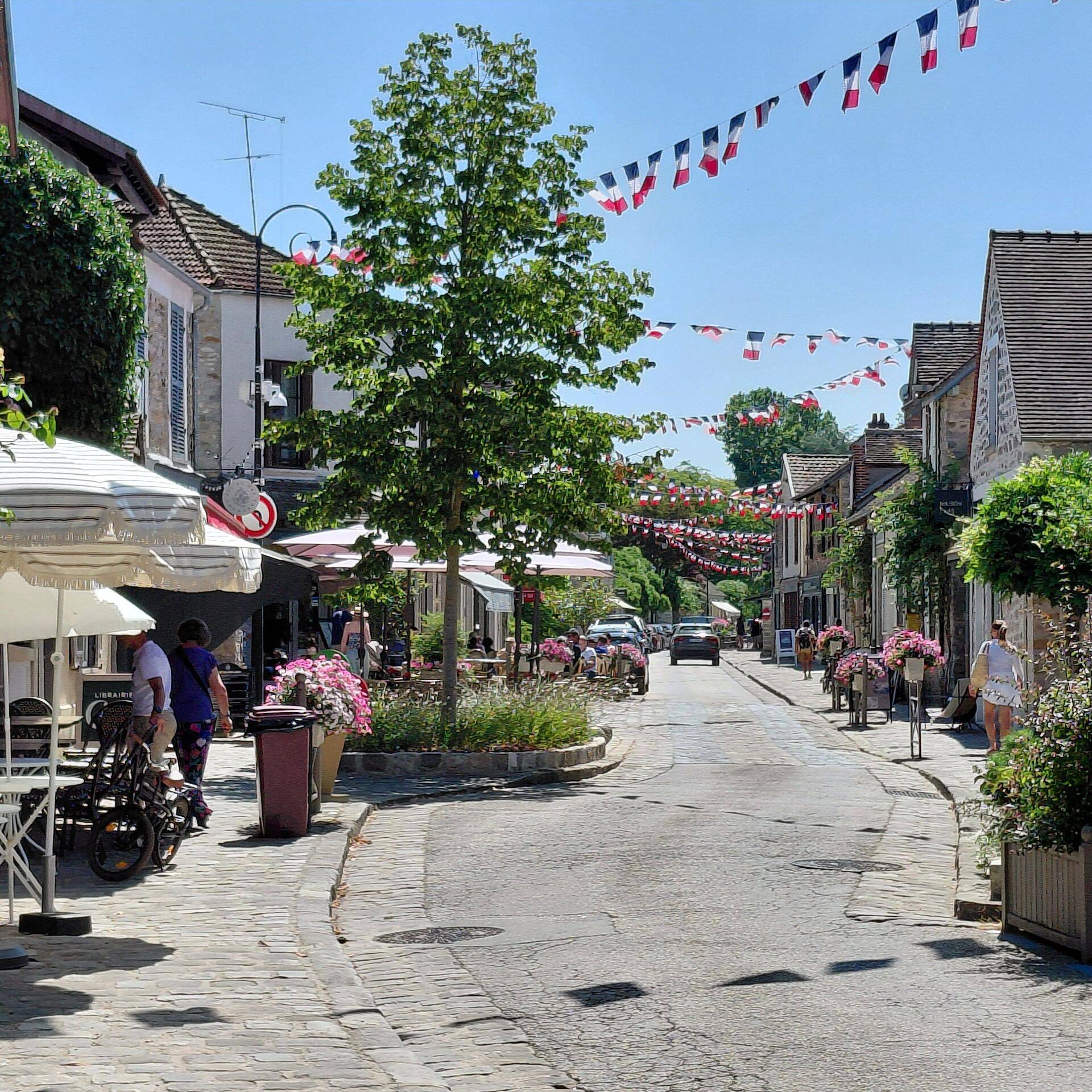 The delightful village of Barbizon