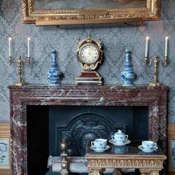And a lovely collection og blue china - Grannies passion