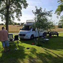 Wunderbares Gemisch aus Sonne und Schatten