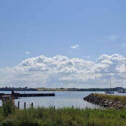 Hardeshøj - kleiner Fährhafen nach Jütland