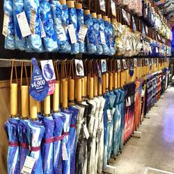 The Japanese LOVE their umbrellas. They've got lots of shops dedicated just to umbrellas. :D