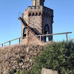 Flaggenturm oder Kaffeemühle