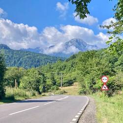 Bucegi Gebirge vor mir