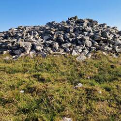 Stones atop Garn Fawr