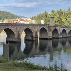 Steinbrücke in Višegrad