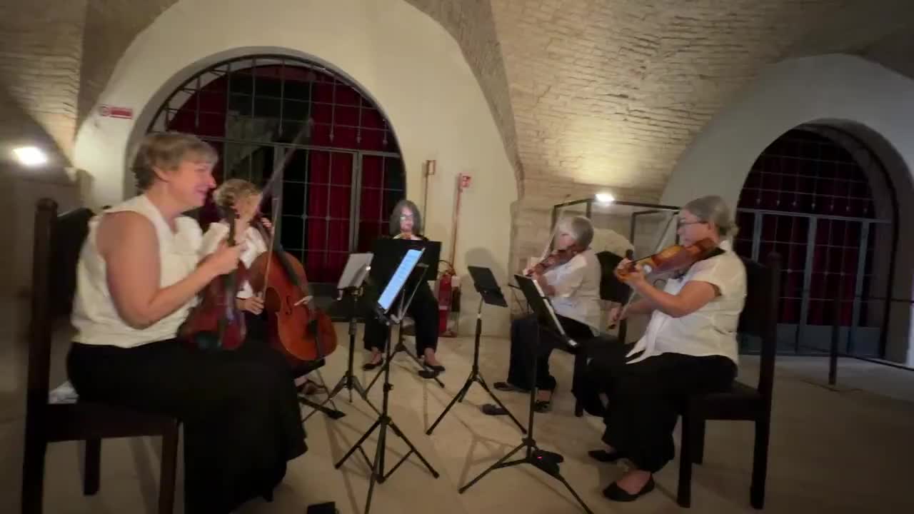 Live and imperfect but it was a joy to get to perform this piece here with these beautiful musicians
