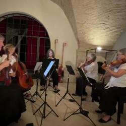 Live and imperfect but it was a joy to get to perform this piece here with these beautiful musicians