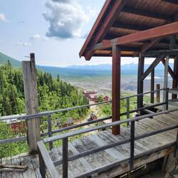 The town from the top of the mill