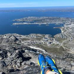 This 75% of what there is of Nuuk. No more.