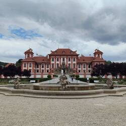 A baroque chateau